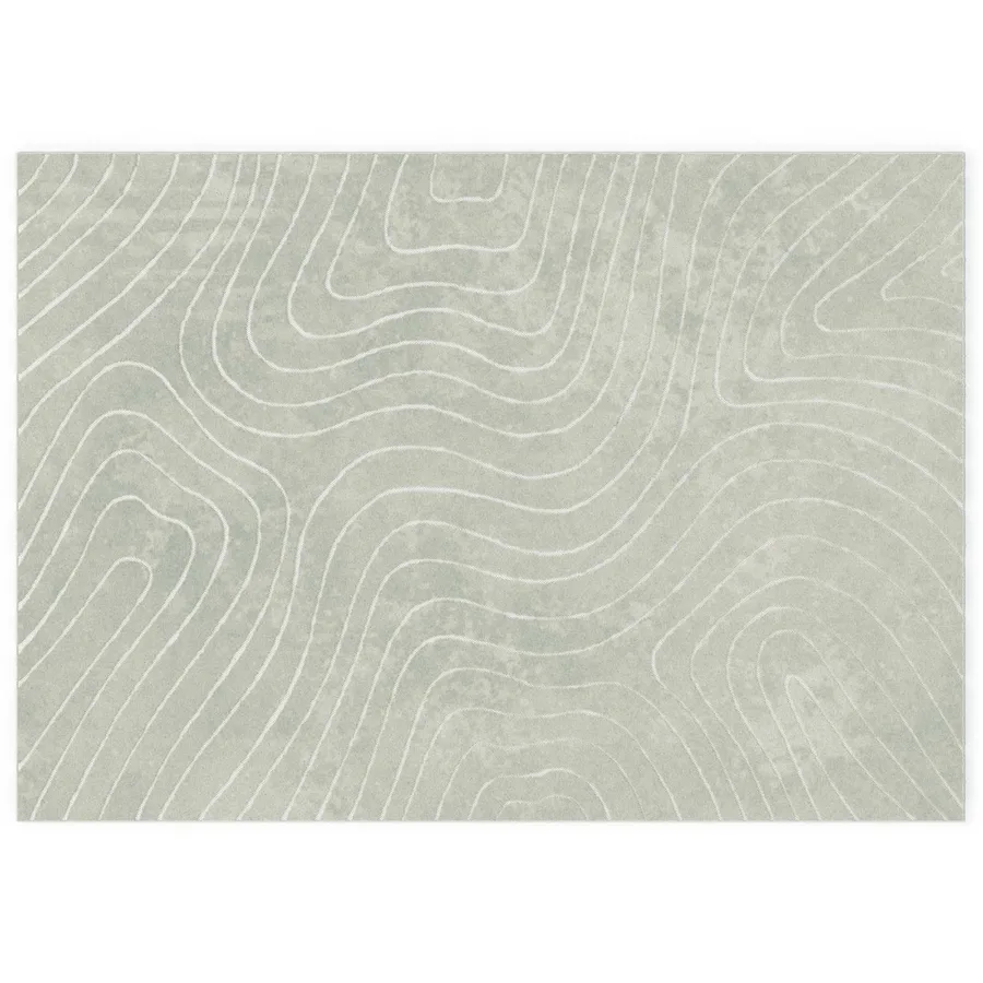 Tapis de surface PALMERAS Vert 240 x 340 cm Polyester - 2