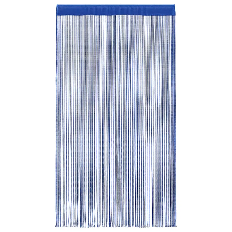 Rideau en fils 2 pcs 100 x 250 cm Bleu - 4