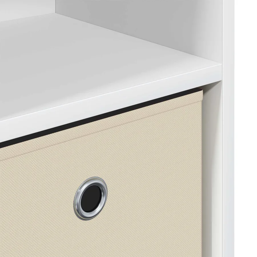 Buffet avec tiroir Blanc 102 x 32 x 73,5 cm - 10