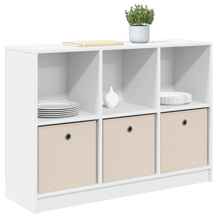 Buffet avec tiroir Blanc 102 x 32 x 73,5 cm - 3