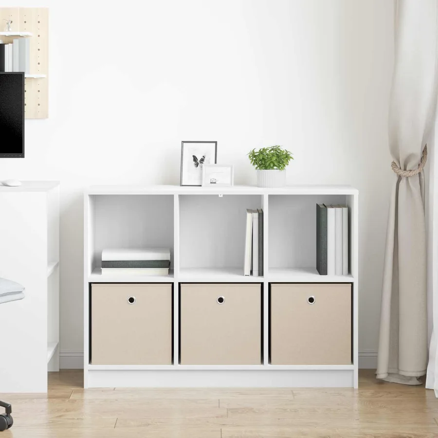 Buffet avec tiroir Blanc 102 x 32 x 73,5 cm - 4