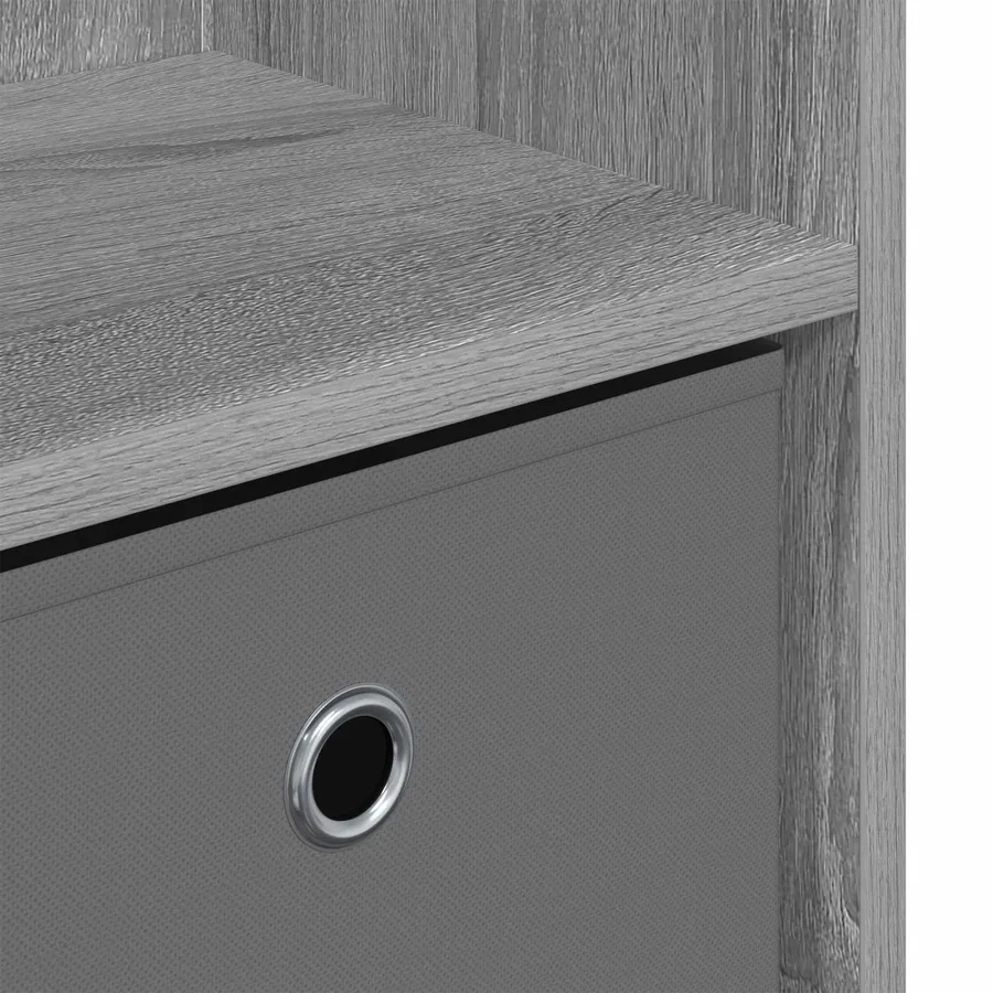 Buffet avec tiroir Gris Sonoma 102 x 32 x 73,5 cm - 10