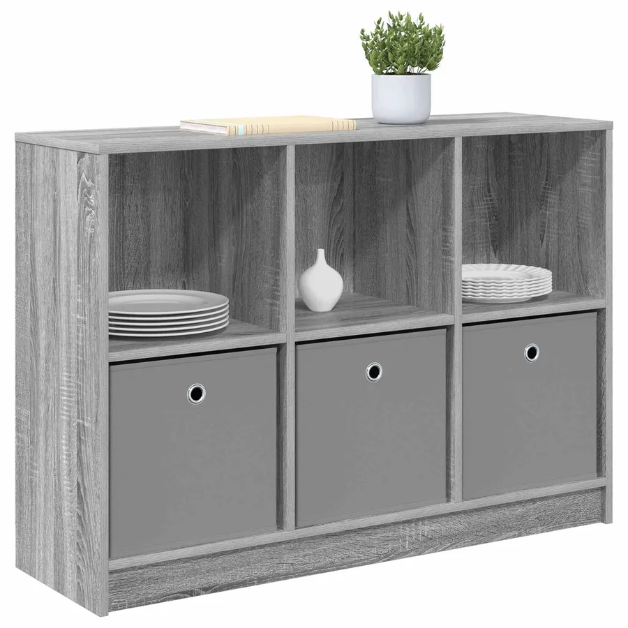 Buffet avec tiroir Gris Sonoma 102 x 32 x 73,5 cm - 3