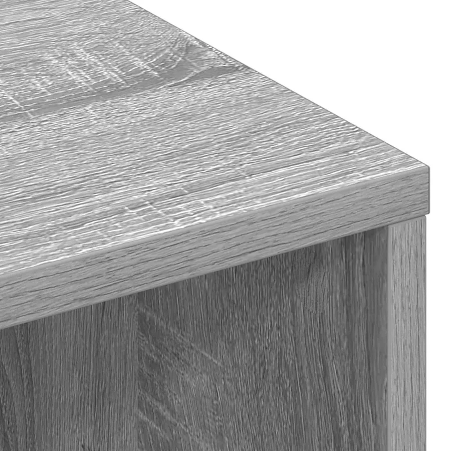 Buffet avec tiroir Gris Sonoma 102 x 32 x 73,5 cm - 9