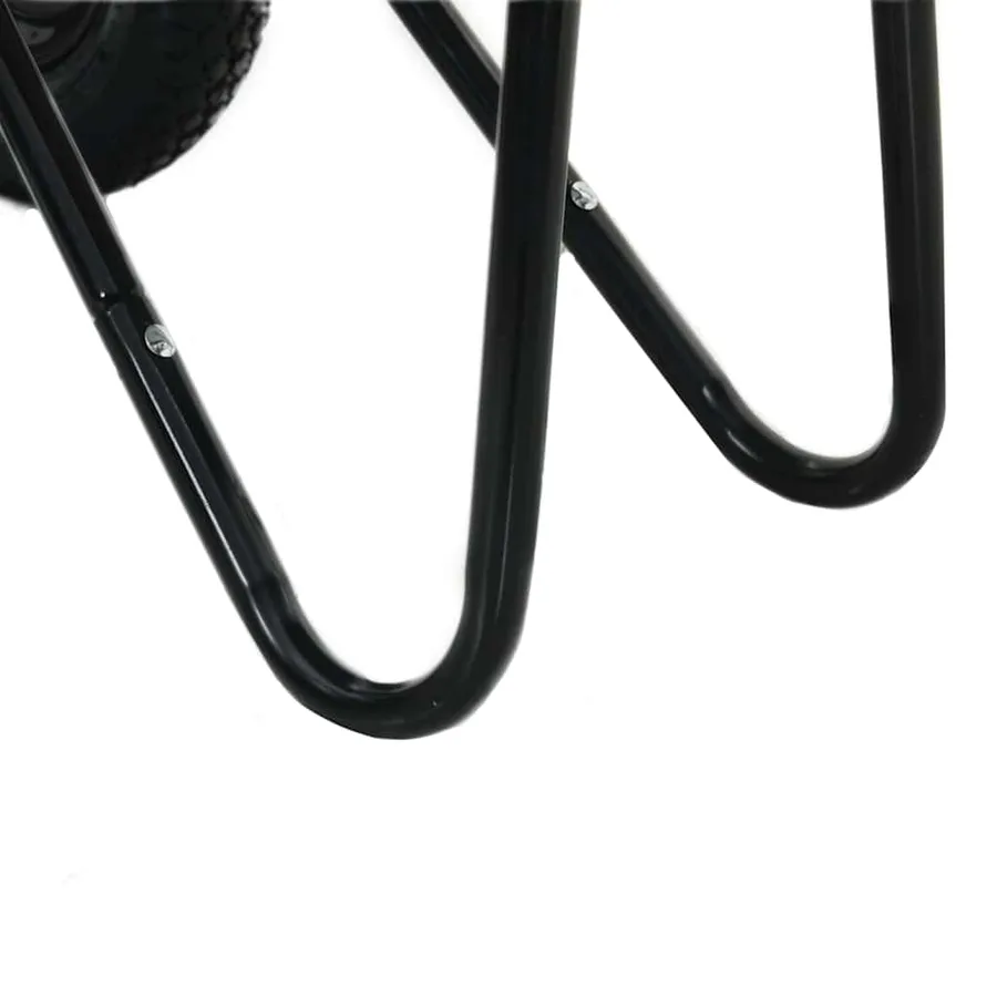 Brouette Argent et noir 137 x 60 x 65,5 cm Acier - 8