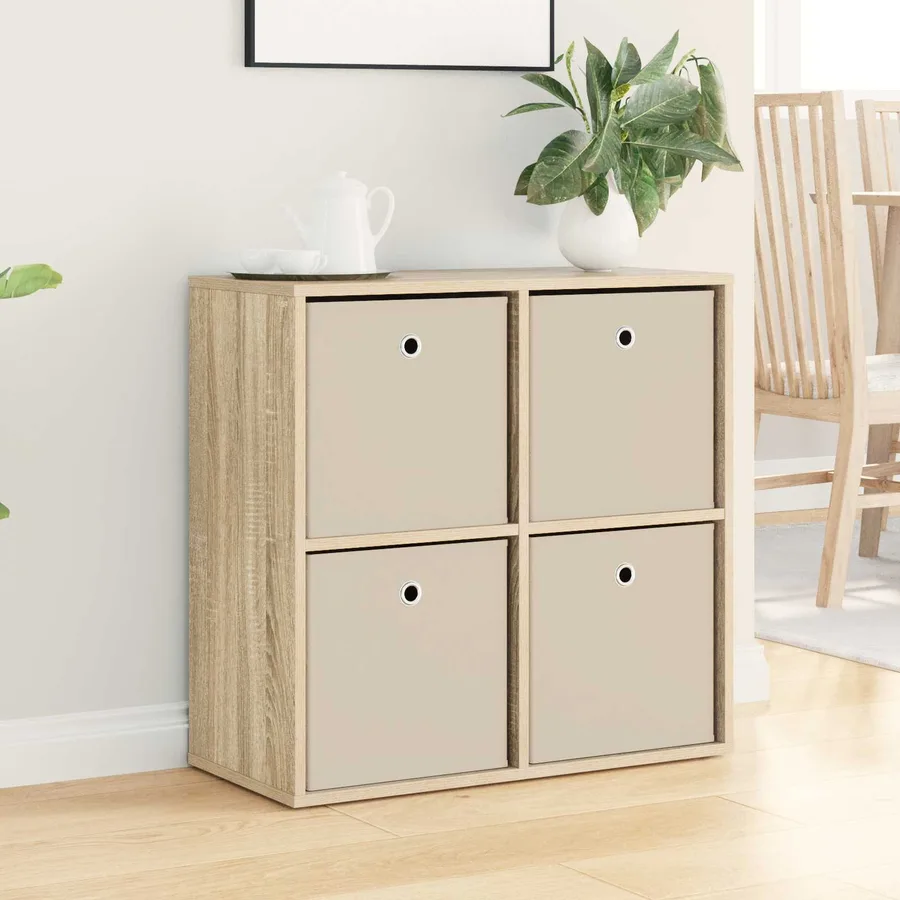 Buffet avec tiroir Chêne Sonoma 68,5 x 32 x 67 cm - 4