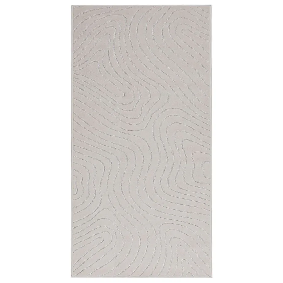 Tapis de surface PALMERAS Crème 200 x 80 cm Polyester - 2
