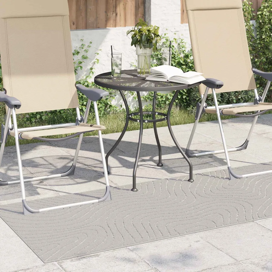 Tapis de surface PALMERAS Crème 200 x 80 cm Polyester - 3