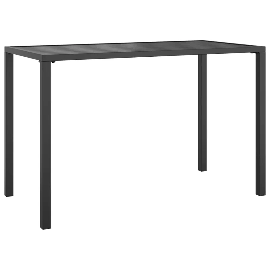 Ensemble à manger de jardin 2 pcs anthracite acier - 6