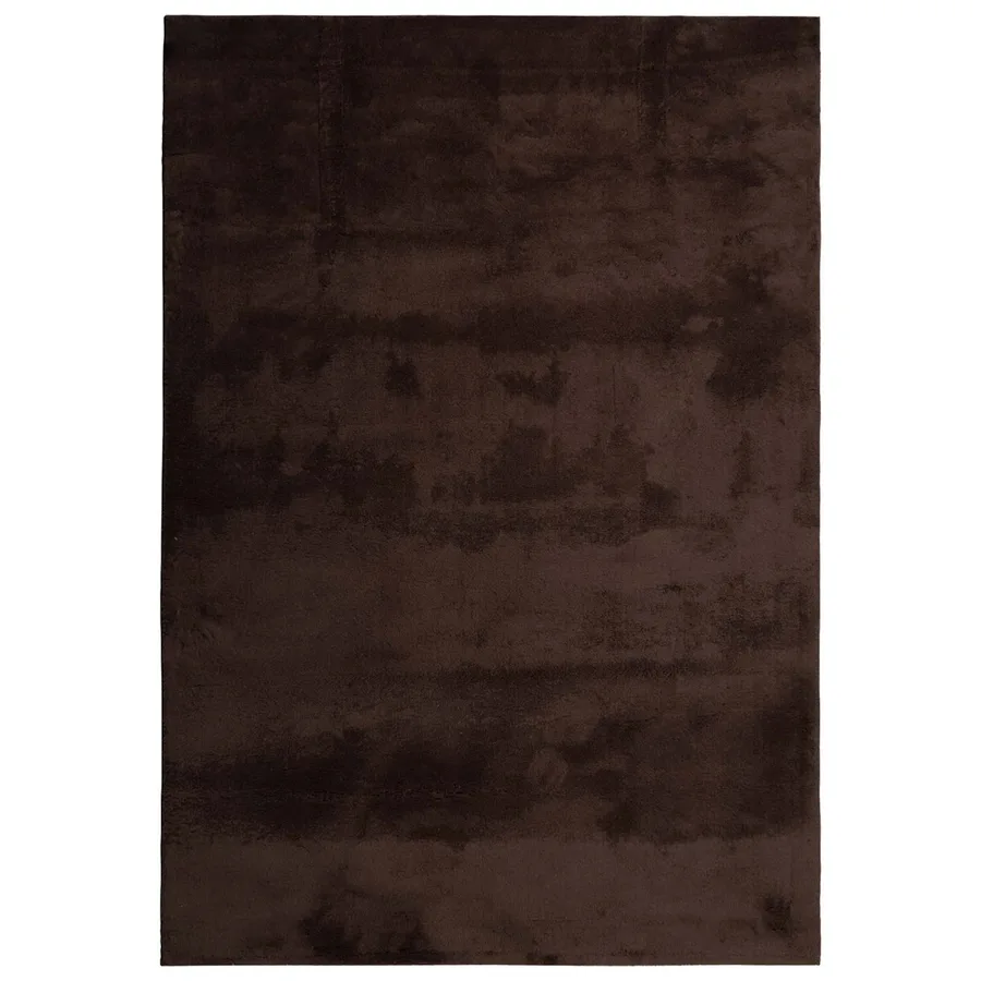 Tapis doux à poils moyens et lavable HUARTE Marron 230 x 160 cm - 2