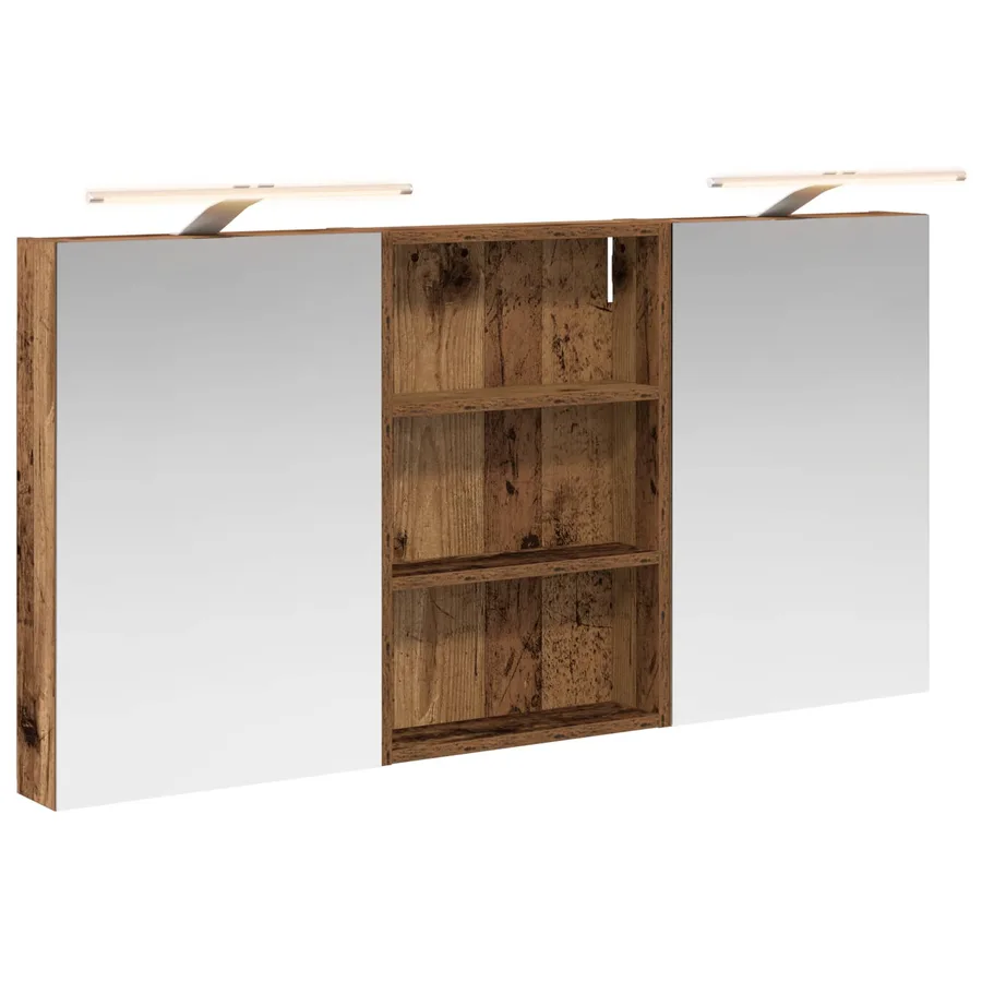 Ensemble de Meubles de Salle de Bain 3 pcs 120 x 10,5 x 60,5 cm - 2