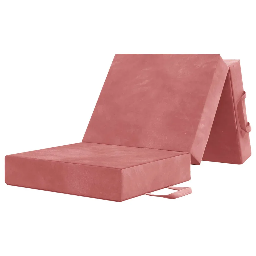 Canapé-lit pliable 90 x 67 x 45 cm Rose - 3