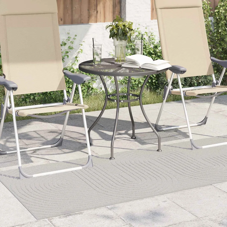 Tapis de surface PALMERAS Crème 200 x 80 cm Polyester - 3