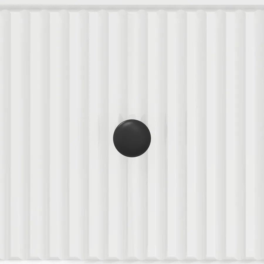 Armoire à tiroirs Blanc brillant 33 x 34,5 x 90 cm - 9