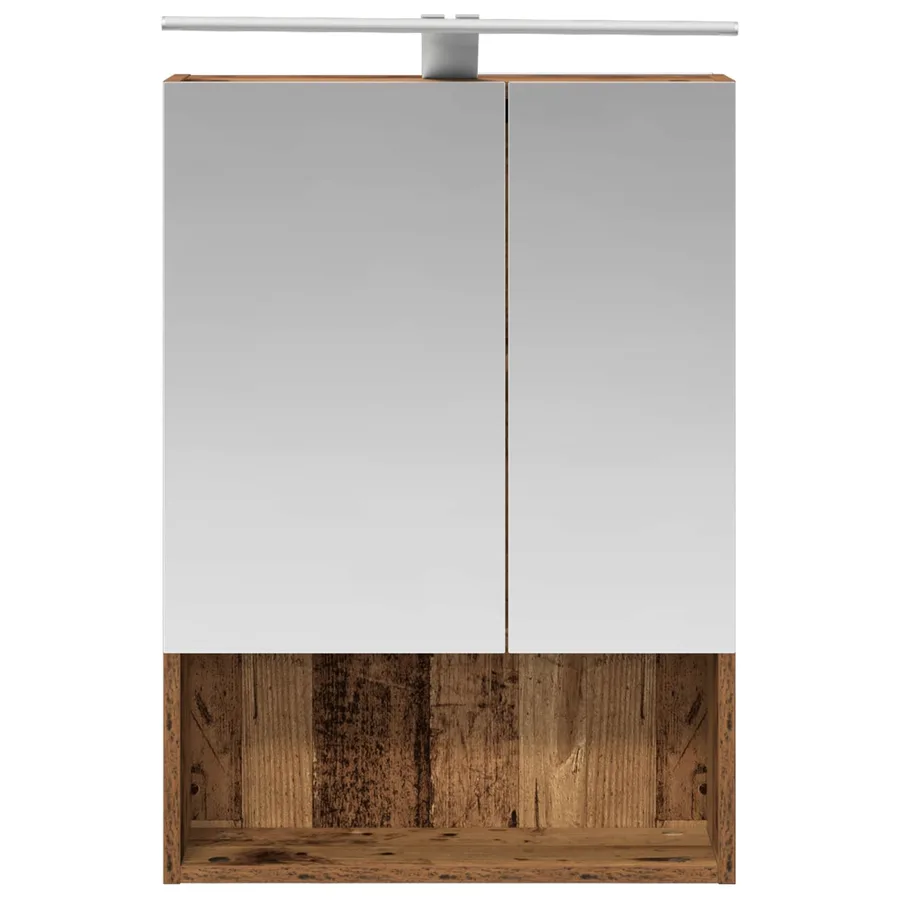 Armoire Miroir de Salle de Bain Bois ancien 50 x 14,5 x 70 cm - 6