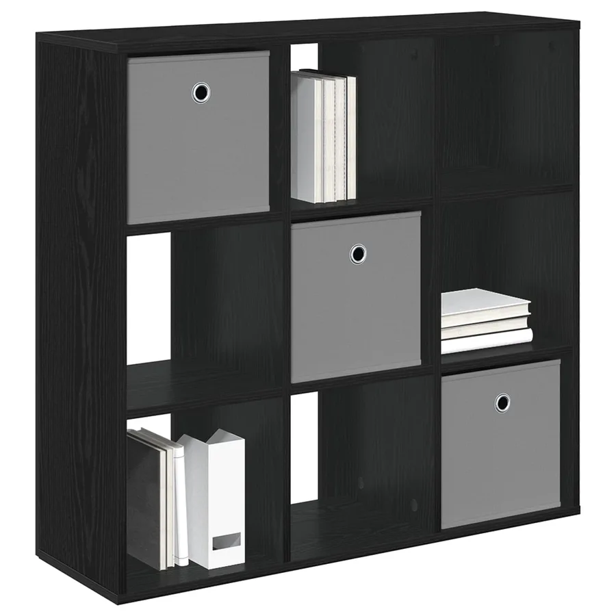 Buffet avec tiroir Chêne noir 88,5 x 29 x 84,5 cm - 3