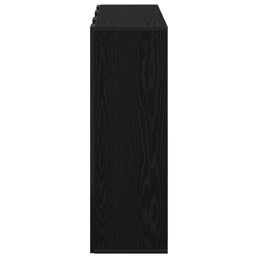 Buffet avec tiroir Chêne noir 88,5 x 29 x 84,5 cm - 7