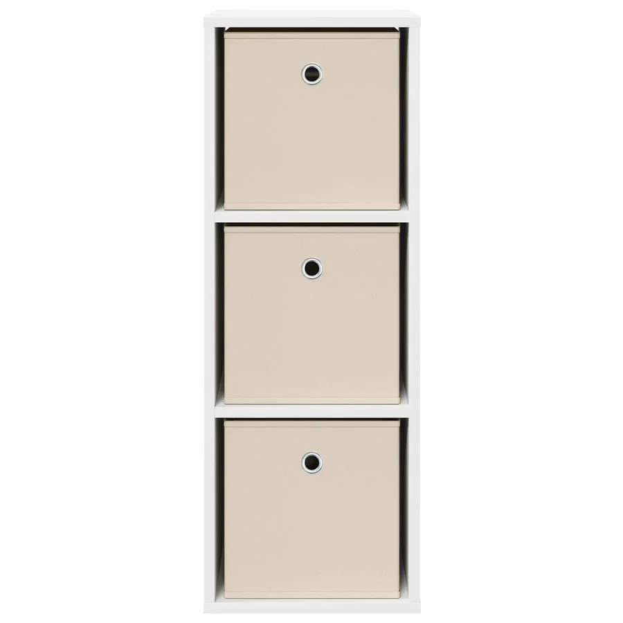 Buffet avec tiroir Blanc 30,5 x 27 x 84,5 cm - 5