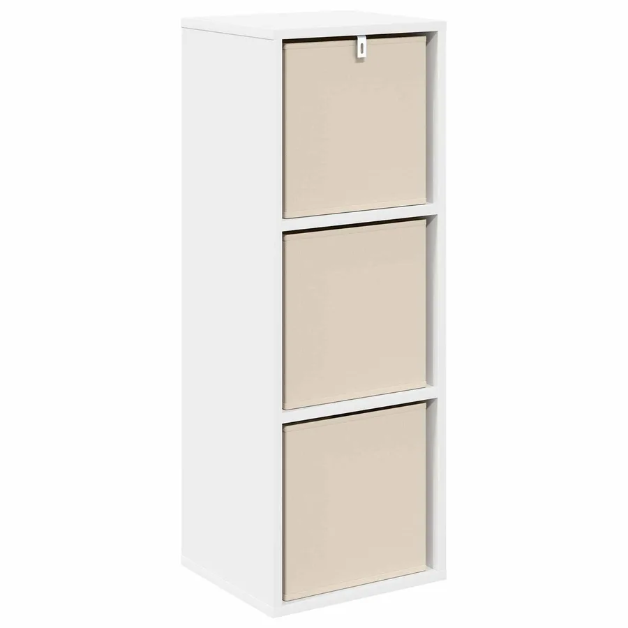 Buffet avec tiroir Blanc 30,5 x 27 x 84,5 cm - 7