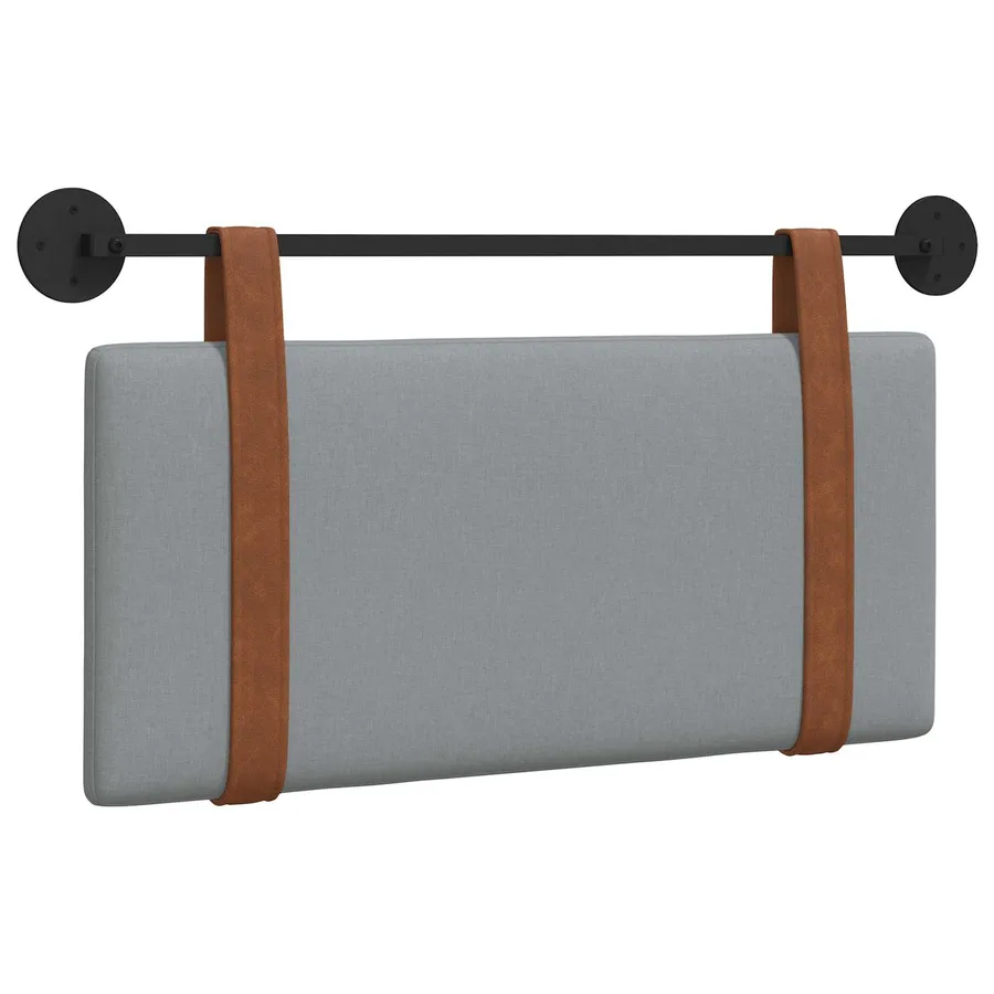 Tête de lit suspendue Gris clair PU antique - 2