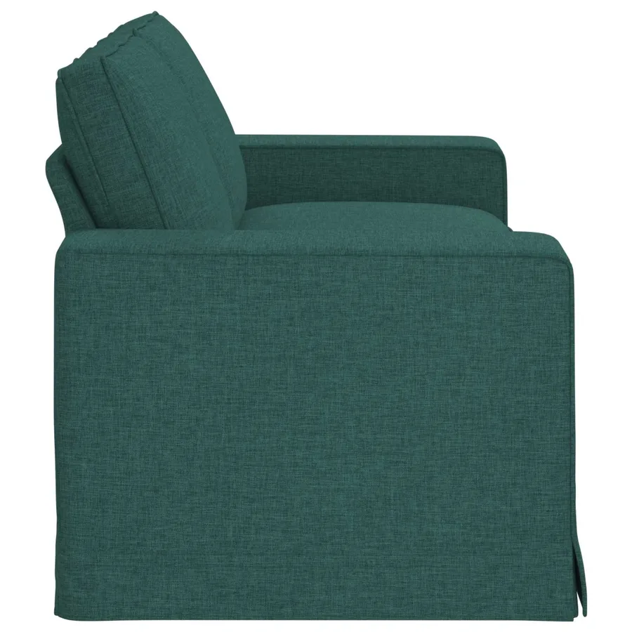 Canapé Vert foncé 182 x 80 x 82 cm tissu - 5
