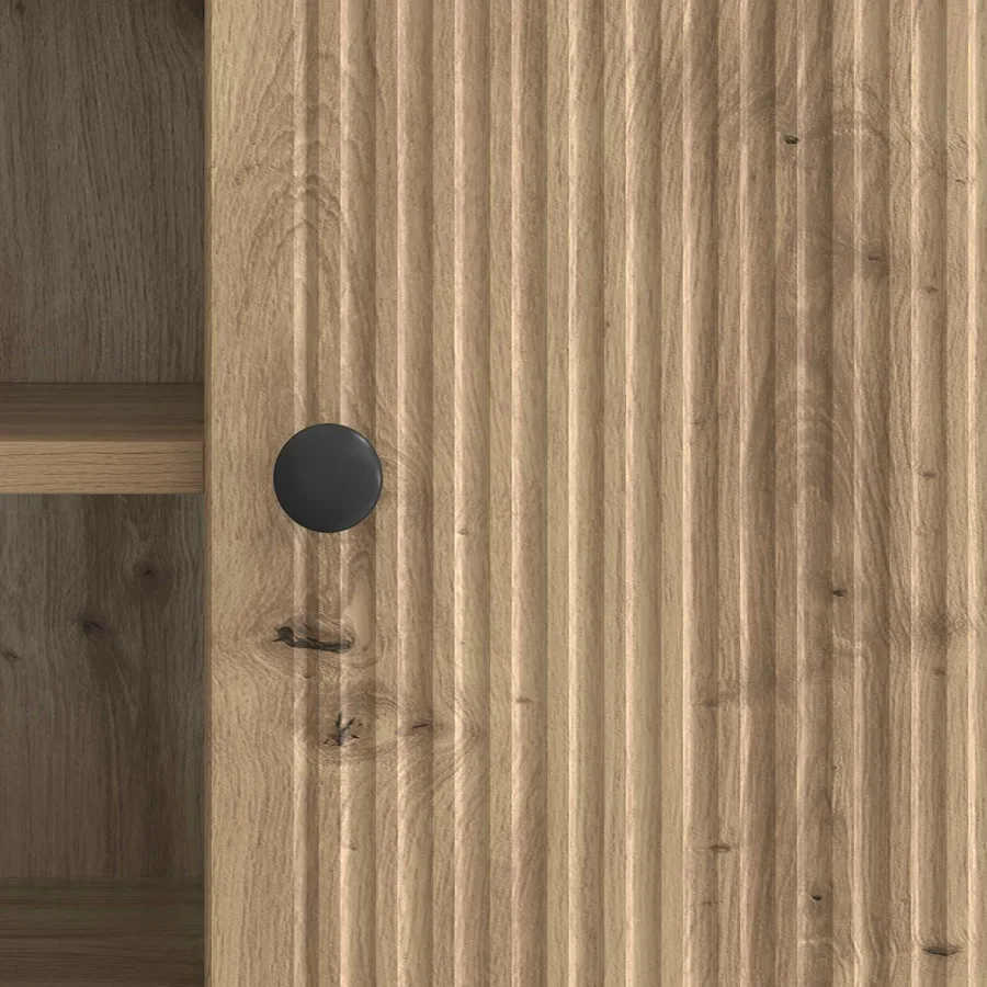 Meuble TV 102 x 34,5 x 50 cm Chêne artisanal Bois d'ingénierie - 10