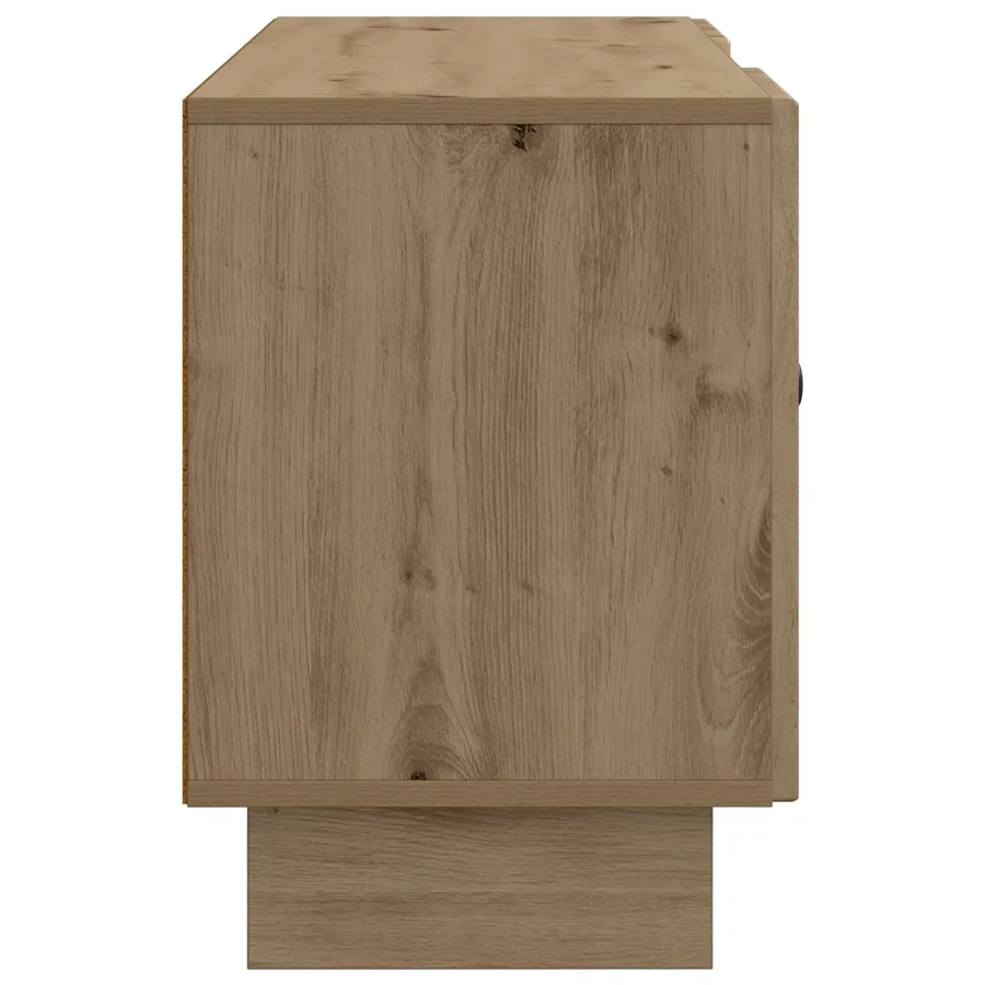 Meuble TV 102 x 34,5 x 50 cm Chêne artisanal Bois d'ingénierie - 7