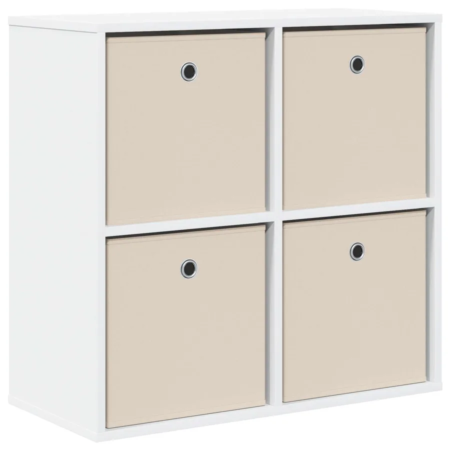 Buffet avec tiroir Blanc 68,5 x 32 x 67 cm - 2