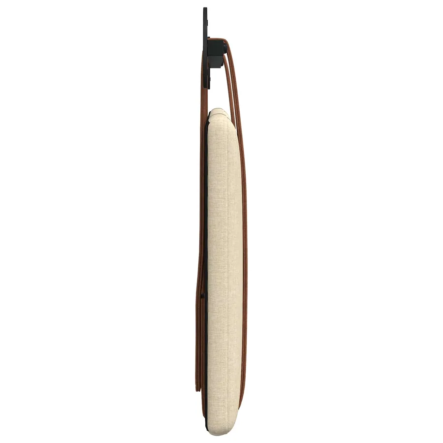 Tête de lit suspendue Crème PU antique - 6
