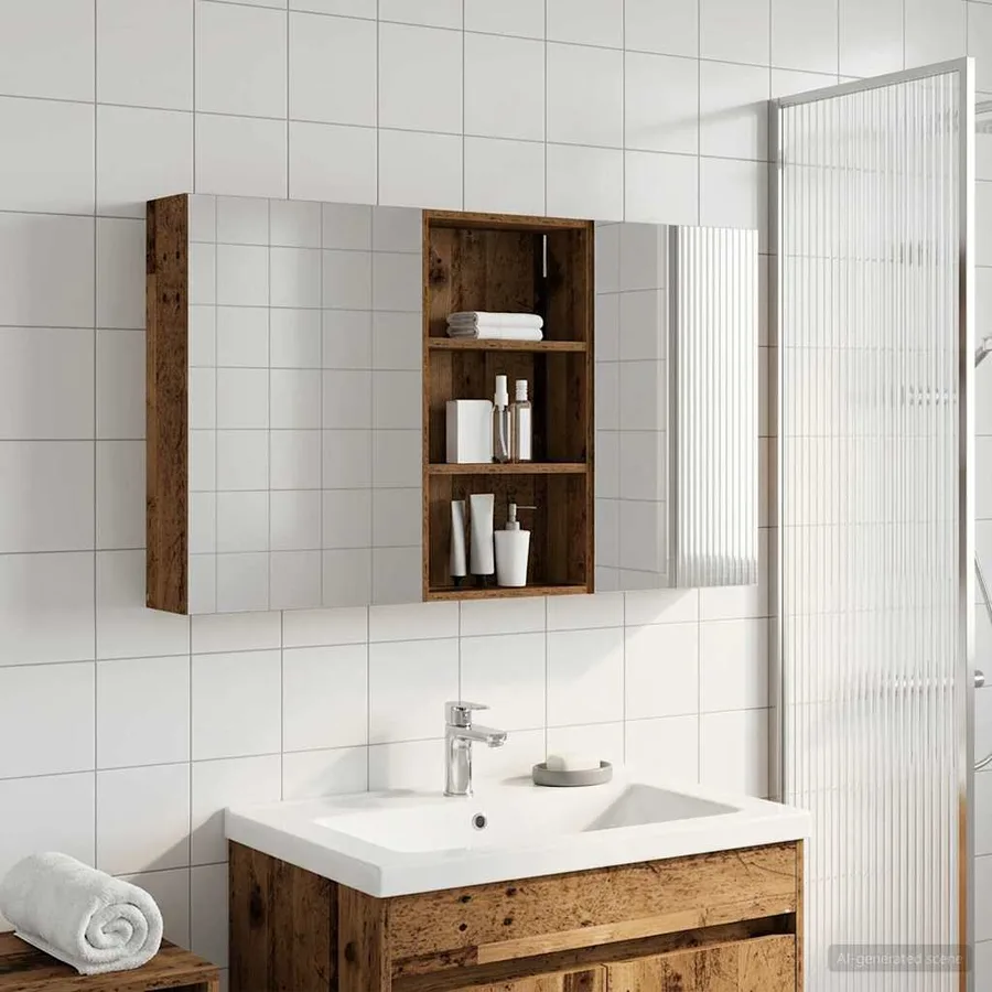 Ensemble de Meubles de Salle de Bain 3 pcs 140 x 14,5 x 70 cm - 4