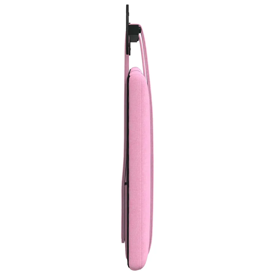 Tête de lit suspendue Rose tissu - 6