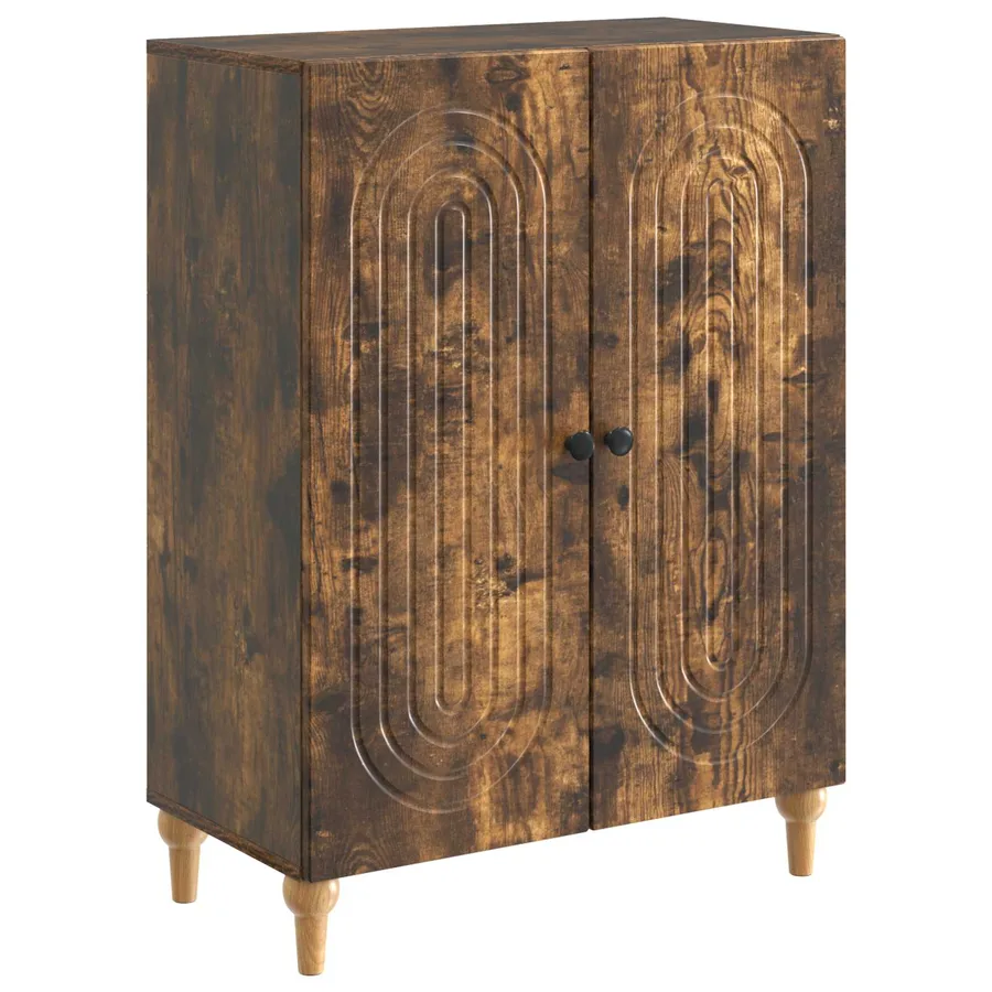 Buffet Chêne fumé 66 x 34,5 x 90 cm Bois d'ingénierie - 2