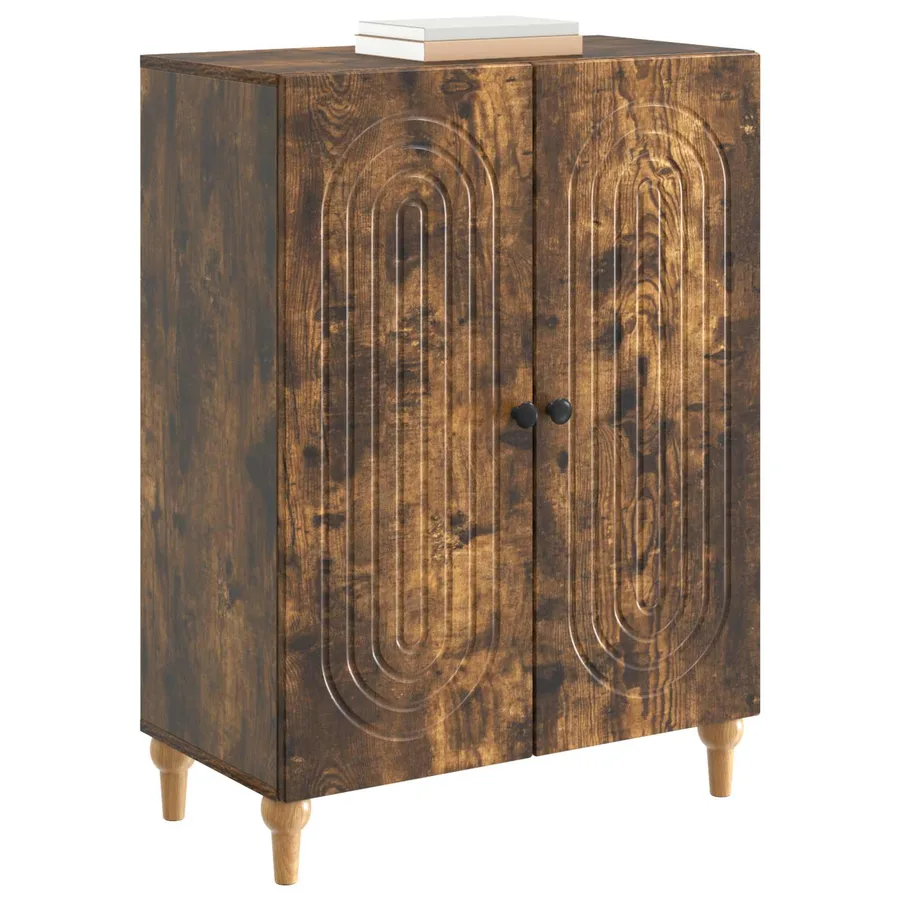 Buffet Chêne fumé 66 x 34,5 x 90 cm Bois d'ingénierie - 3