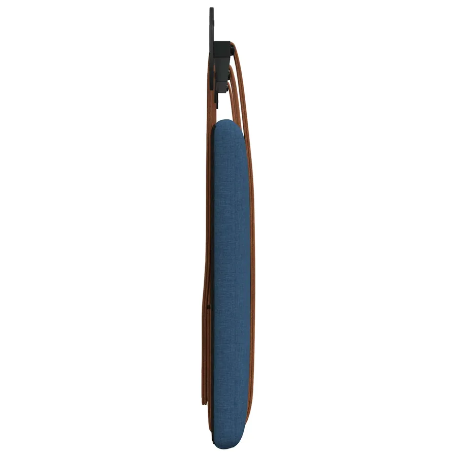 Tête de lit suspendue Bleu PU antique - 6