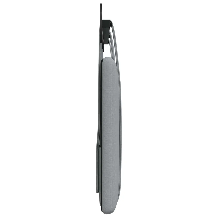 Tête de lit suspendue Gris clair Tissu - 6