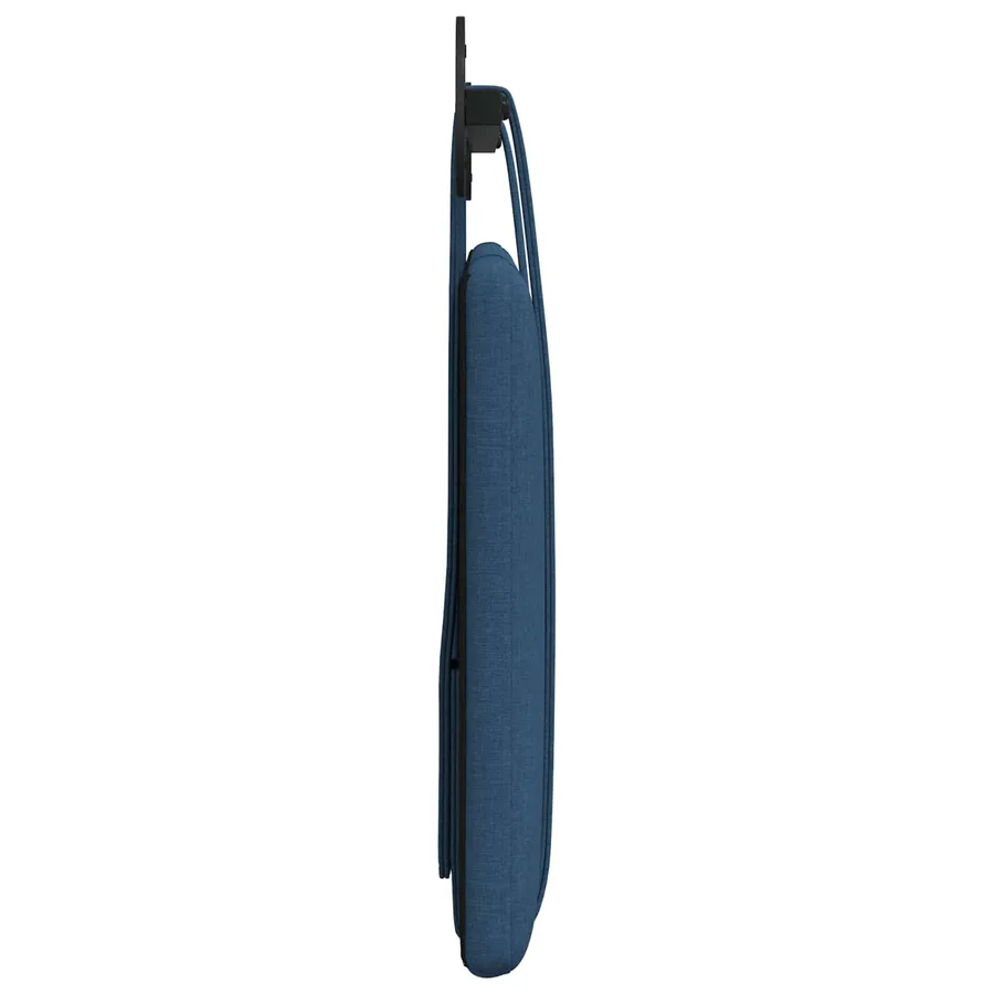 Tête de lit suspendue Bleu Tissu - 6