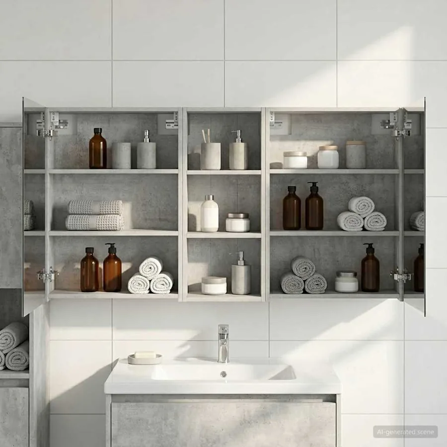 Ensemble de Meubles de Salle de Bain 3 pcs 130 x 14,5 x 70 cm