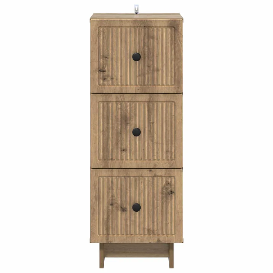 Armoire à tiroirs 33 x 34,5 x 90 cm Bois d'ingénierie - 6