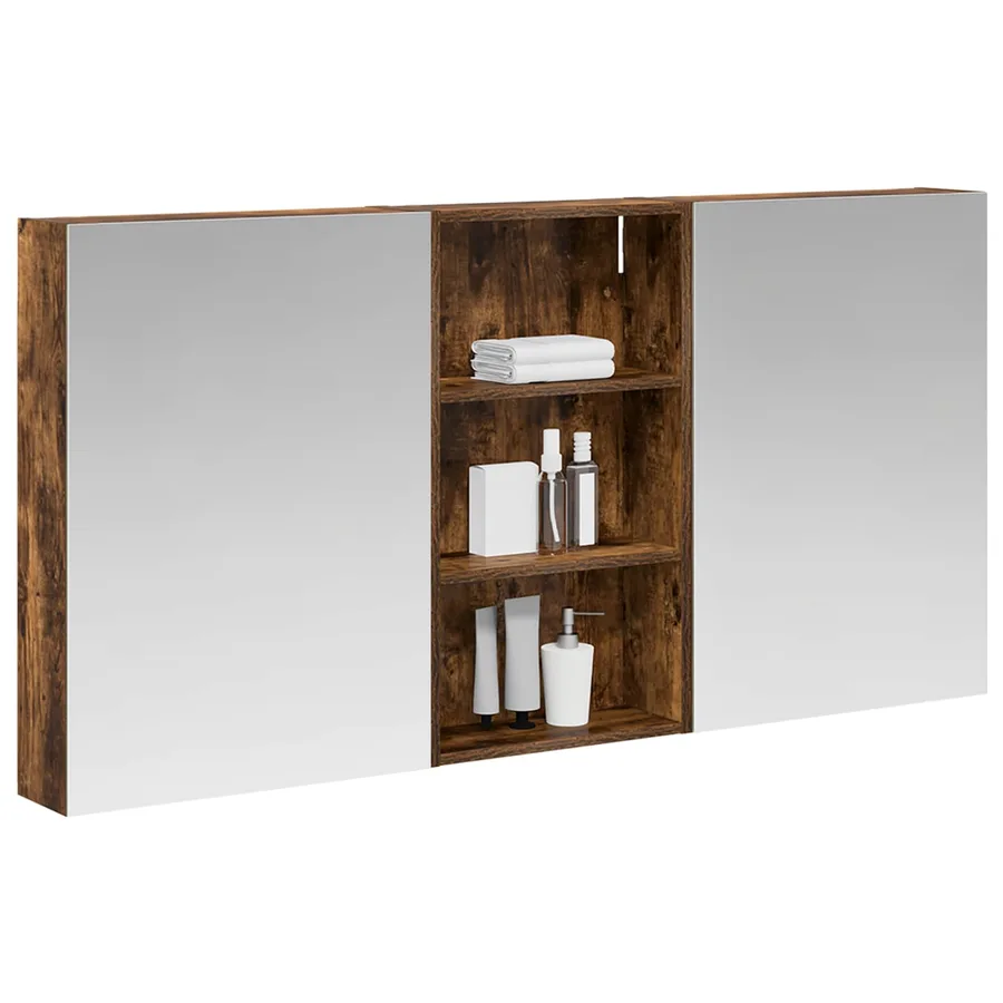 Ensemble de Meubles de Salle de Bain 3 pcs 140 x 14,5 x 70 cm - 3