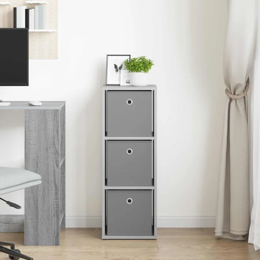 Buffet avec tiroir Gris Sonoma 30,5 x 27 x 84,5 cm - 3