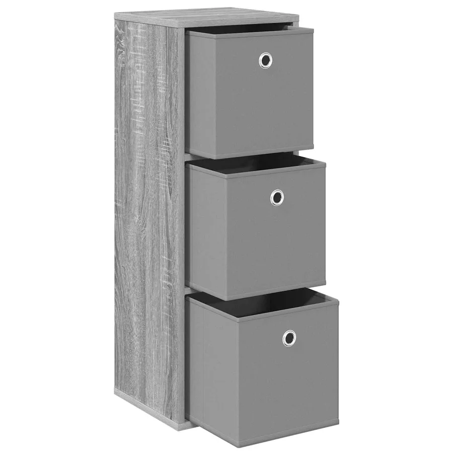 Buffet avec tiroir Gris Sonoma 30,5 x 27 x 84,5 cm - 4