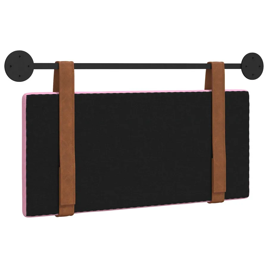 Tête de lit suspendue Rose PU antique - 7