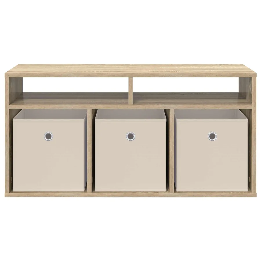 Basboard avec tiroir Chêne Sonoma 87 x 27,5 x 43 cm - 6