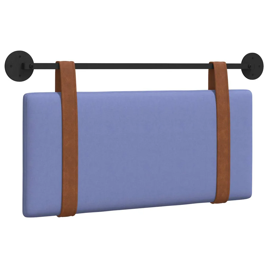 Tête de lit suspendue Bleu denim PU antique - 2