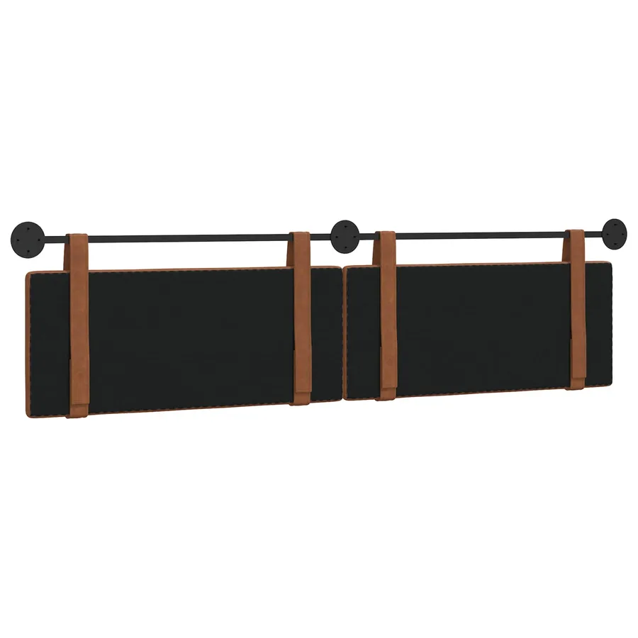 Tête de lit suspendue Marron PU antique - 7