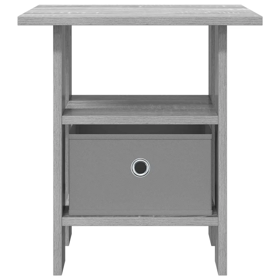 Table de chevet Gris Sonoma 41 x 40 x 45 cm Bois d'ingénierie - 6