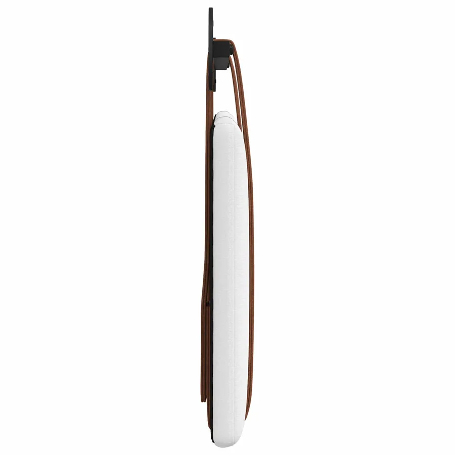 Tête de lit suspendue Blanc PU antique - 6