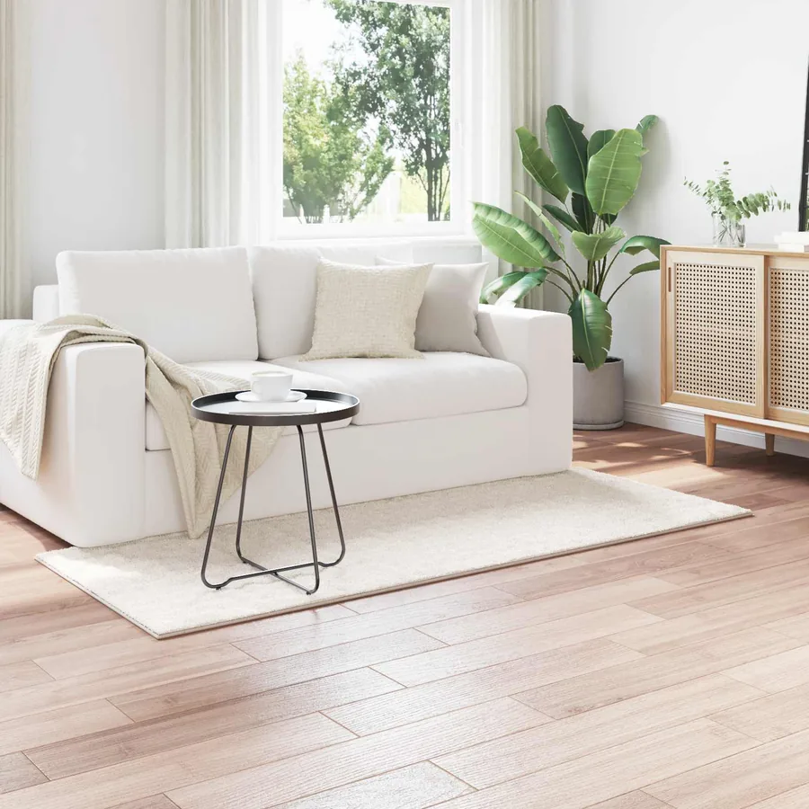 Tapis de surface SIROLO Crème 150 x 80 cm Polyester