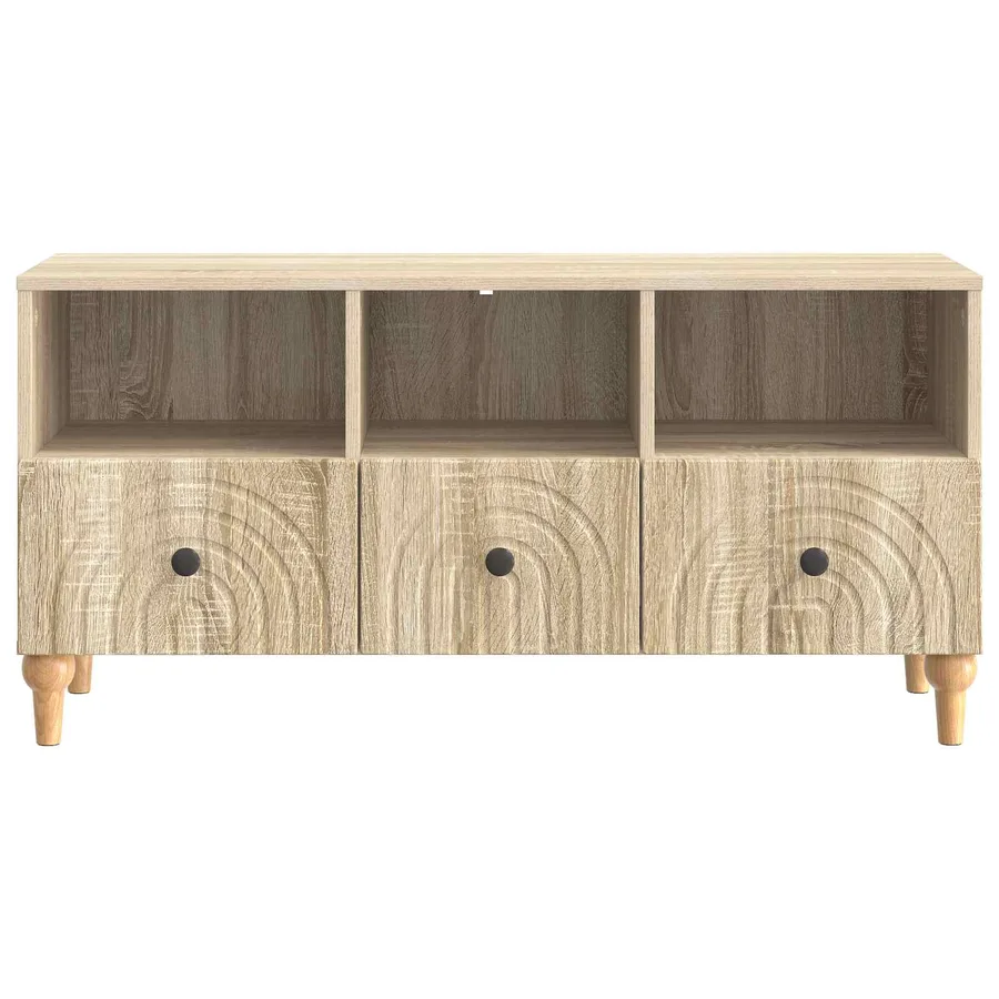 Meuble TV Chêne Sonoma 102 x 34,5 x 50 cm Bois d’ingénierie - 6