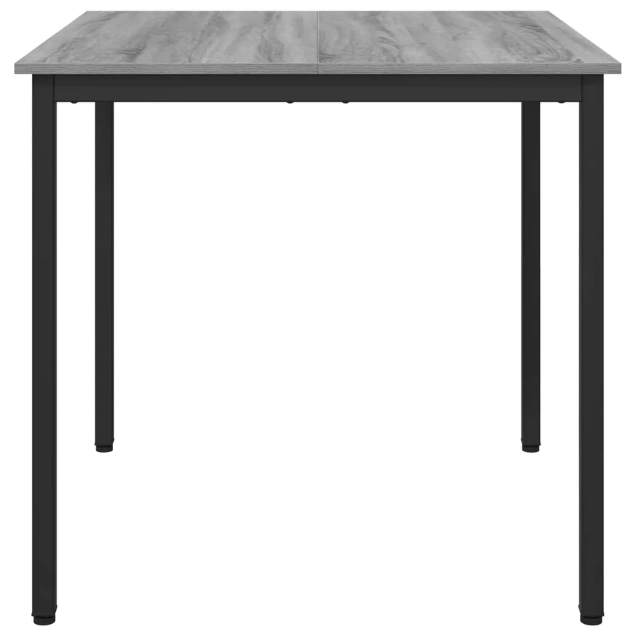 Table de salle à manger / Table de repas 80 x 80 x 75 cm MÉTAL - 6